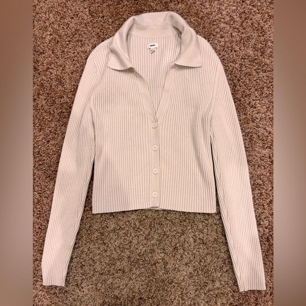 AERIE business attire sweater with buttons